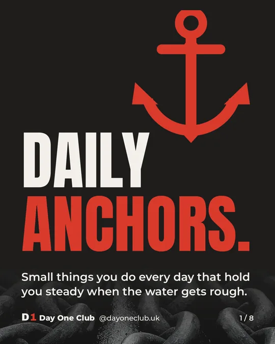 Day One Club post: Daily anchors